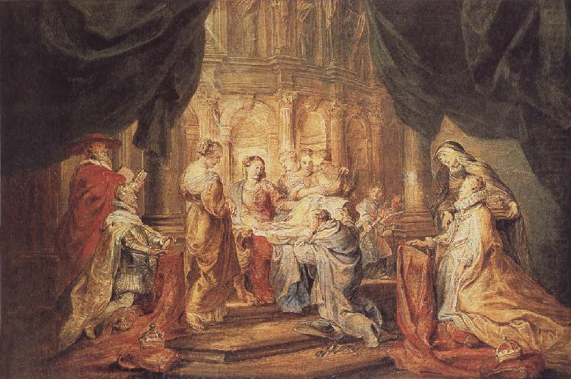 Yierdefu accept the Clothing, Peter Paul Rubens